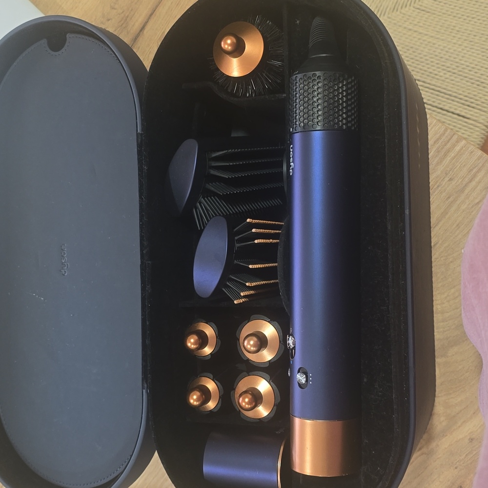 Dyson Hair Styling Set in Blue and Copper